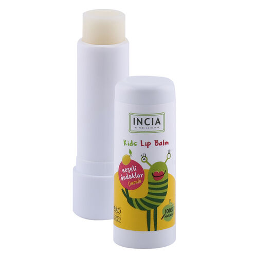 INCIA Kids Lip Balm Dudak Besleyici Limon 6 gr