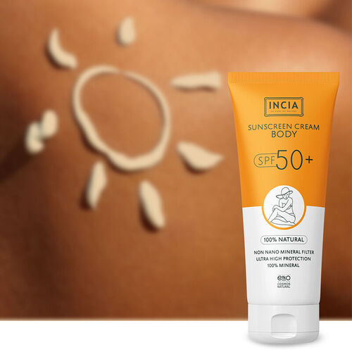 INCIA Vücut İçin Doğal Güneş Kremi 50 SPF 150 ml