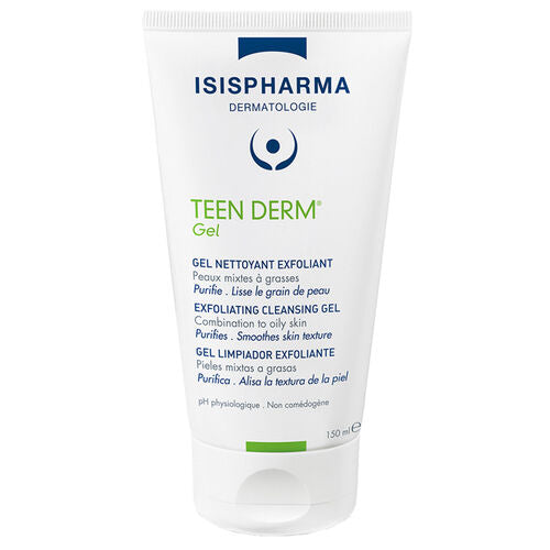 Isıs Pharma Teen Derm Gel Nettoyant Exfoliant 150 ml