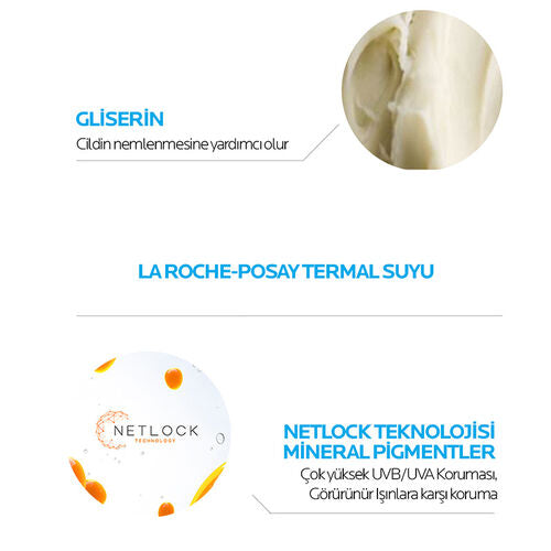 La Roche Posay Anthelios UVMune SPF50+ Nemlendirici Güneş Kremi 50 ml - Renkli