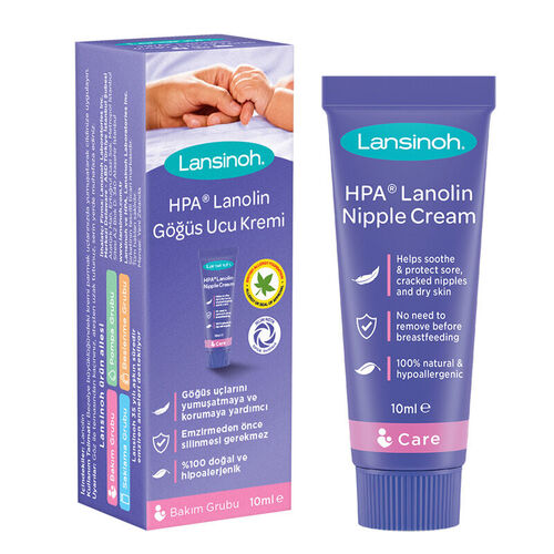 Lansinoh HPA Lanolin Göğüs Ucu Kremi 10 ml