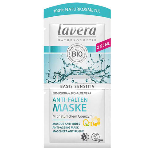Lavera Basis Sensitiv Yaşlanma Karşıtı Yüz Maskesi 2 x 5 ml