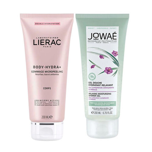 Lierac Body Hydra+ Peeling 200 ml + Jowae Duş Jeli HEDİYE