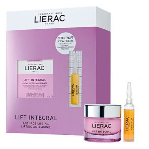 Lierac Lif Integral Sculpting Lift Cream 50 ml + Cica-Filler 10 ml Set