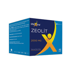 LifeXtra ZEOLİT Zeolit Saşe Takviye Edici Gıda 45 Saşe