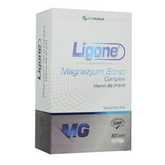 Ligone Magnezyum Sitrat Complex 60 Tablet