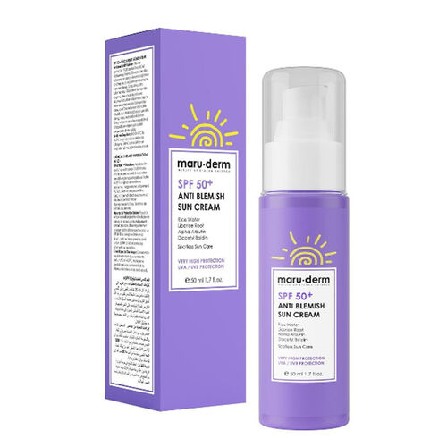 Maruderm Spf50+ Leke Karşıtı Güneş Kremi 50 ml