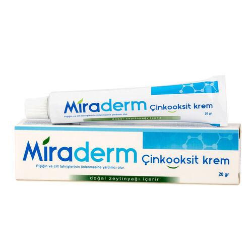 Miraderm Çinko Oksit Krem 20 gr