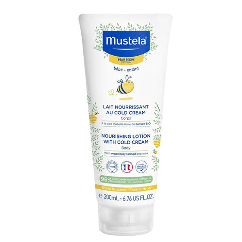 Mustela Cold Krem İçeren Besleyici Vücut Losyonu 200 ml