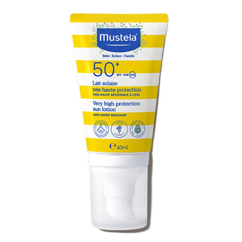 Mustela SPF 50+ Çok Yüksek Koruma Faktörlü Güneş Losyonu 40 ml