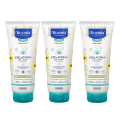 Mustela Stelatopia Cleansing GEL 200 ml X 3 Adet