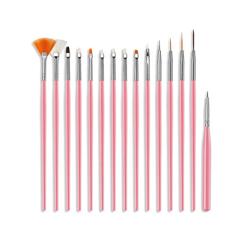 Nascita Pembe Tırnak Fırça Seti 15 li