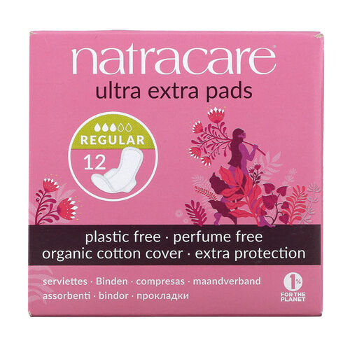 Natracare Ultra Ekstra Ped - Normal 12 Adet