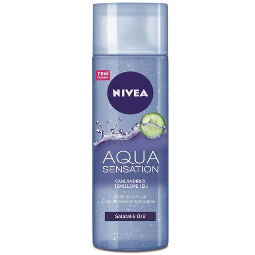 Nivea Aqua Sensation Canlandırıcı Yüz Temizleme Jeli 200 ml