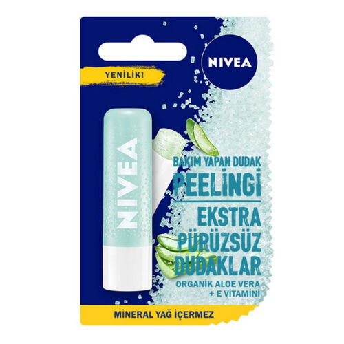 Nivea Bakım Yapan Dudak Peelingi 4.8 - Aloe Vera