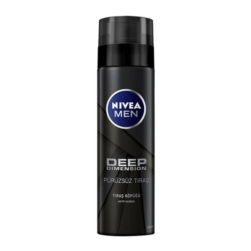 Nivea Men Deep Dimension Pürüzsüz Tıraş Köpüğü 200 ml