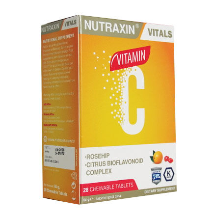 Nutraxin C Vitamini 28 Çiğnenebilir Tablet