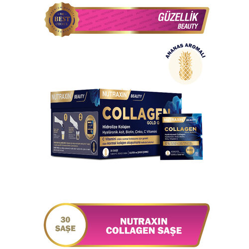 Nutraxin Collagen Gold Quauty Takviye Edici Gıda 30 Saşe