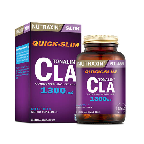 Nutraxin Quick Slim Tonalin CLA 1300mg 60Kapsül