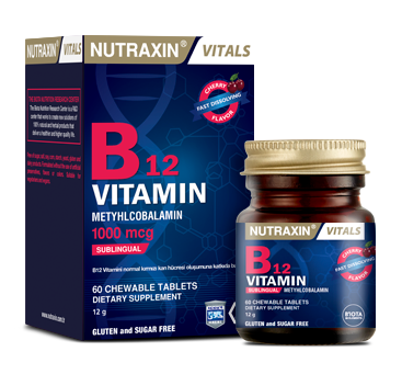 Nutraxin Vitals B12 Vitamin 60 Tablet