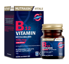 Nutraxin Vitals B12 Vitamin 60 Tablet