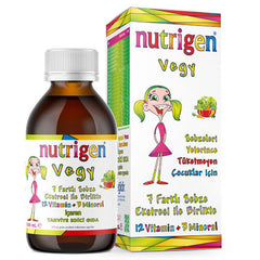 Nutrigen Vegy Şurup 200 ml - Aquas Kids Şampuan Hediye