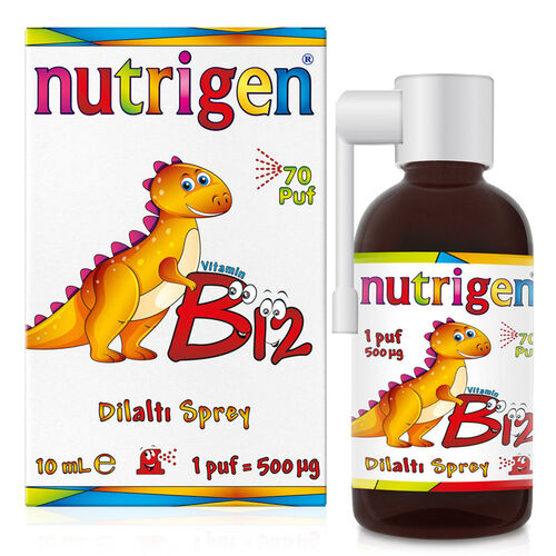 Nutrigen Vitamin B12 Dilaltı Sprey 10 ml