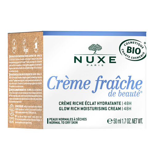 Nuxe Creme Fraiche de Beaute 48 Saat Nemlendirici Organik Yoğun Bakım Kremi 50 ml