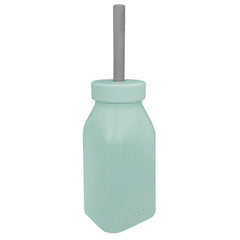 OiOi Şişe + Pipet 6 Ay+ River Green Powder Grey