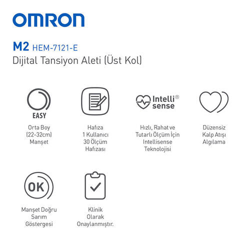 Omron M2 Koldan Ölçer Tansiyon Aleti