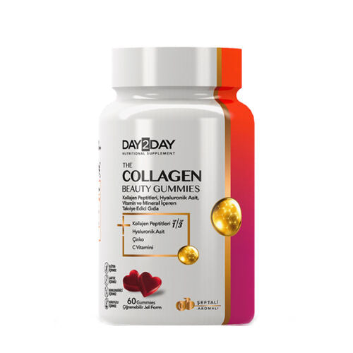 Orzax Day2Day The Collagen Beauty Gummies 60 Gummies Çiğnenebilir Tablet