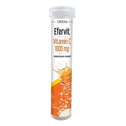 Orzax Efervit Vitamin C 1000mg 20 Tablet