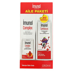 Orzax İmunol Complex + İmunol Sambucus Aile Paketi