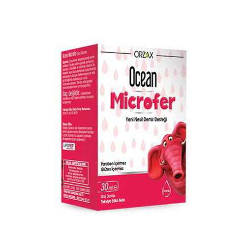 Orzax Ocean Microfer Takviye Edici Gıda 30 ml - Damla