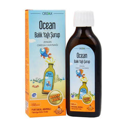 Orzax Ocean Omega3 Şurup 150 ml - Portakal