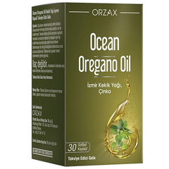 Orzax Ocean Oregano Oil Takviye Edici Gıda 30 Kapsül