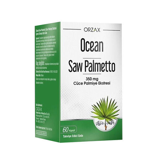 Orzax Ocean Saw Palmetto 60 Kapsül