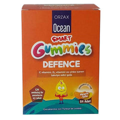 Orzax Ocean Smart Gummies Defence 64 Adet Çiğnenebilir Jel