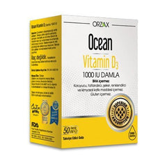 Orzax Ocean Vitamin D3 1000 IU Damla 50 ml