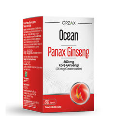 Orzax Panax Ginseng 60 Kapsül