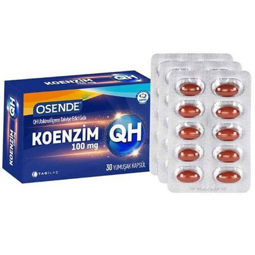 Osende Koenzim QH 30 Yumuşak Kapsül