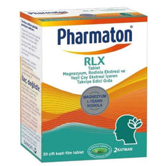 Pharmaton RLX Takviye Edici Gıda 30 Çift Kaplı Film Tablet