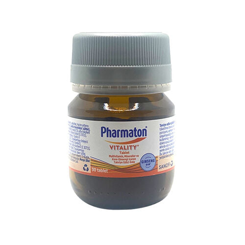 Pharmaton Vitality 30 Tablet - Takviye Edici Gıda