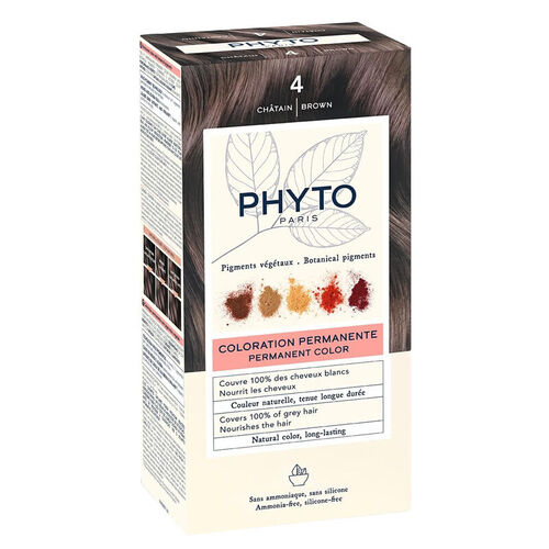 Phyto Phytocolor Bitkisel Saç Boyası - 4 Kestane