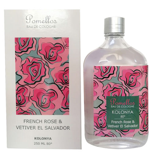Pomellos Frenc Rose ve Vetiver El Salvador Cam Şişe Kolonya 250 ml