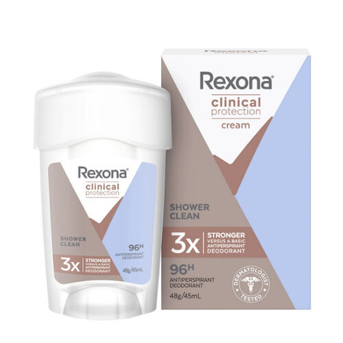 Rexona Clinical Protection Shower Clean Stick Deodorant 45 ml