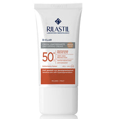 Rilastil D-Clar Leke Karşıtı Yüz Güneş Koruyucu Krem Spf50+ 40 ml - Medium