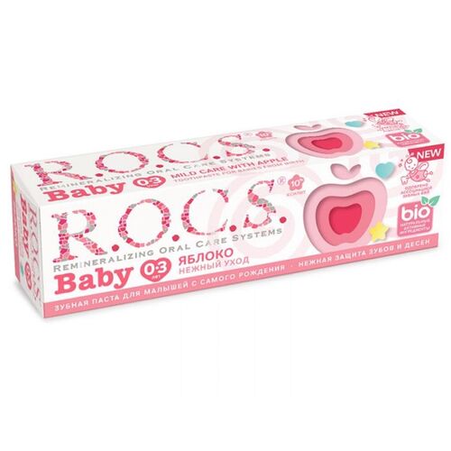 Rocs Baby 0-3 Yaş Elma Püresi Tadında Diş Macunu 35 ml