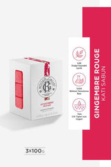 Roger&Gallet Gingembre Rouge Wellbeing Sabun 3x100 g
