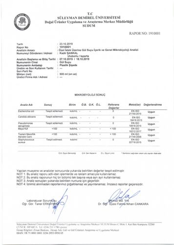 Roselin Doğal Gül Suyu 100 ml